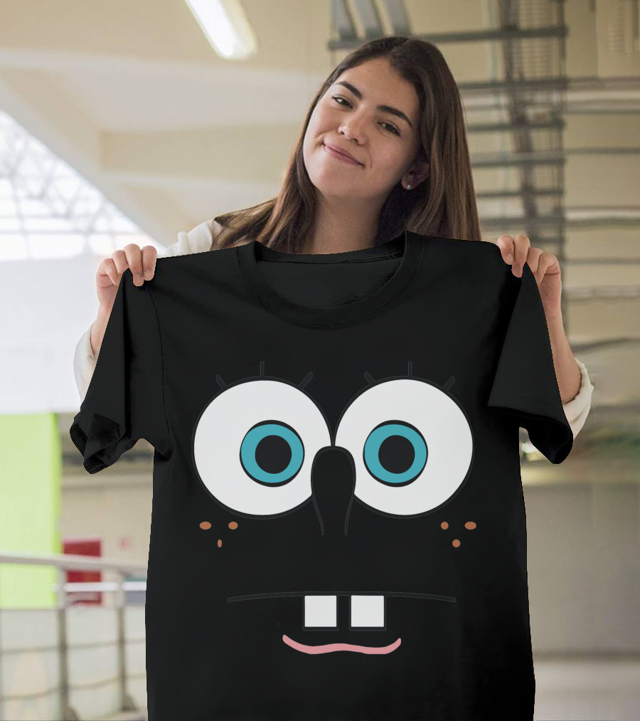 Bob L Eponge Eyes Face T-Shirt