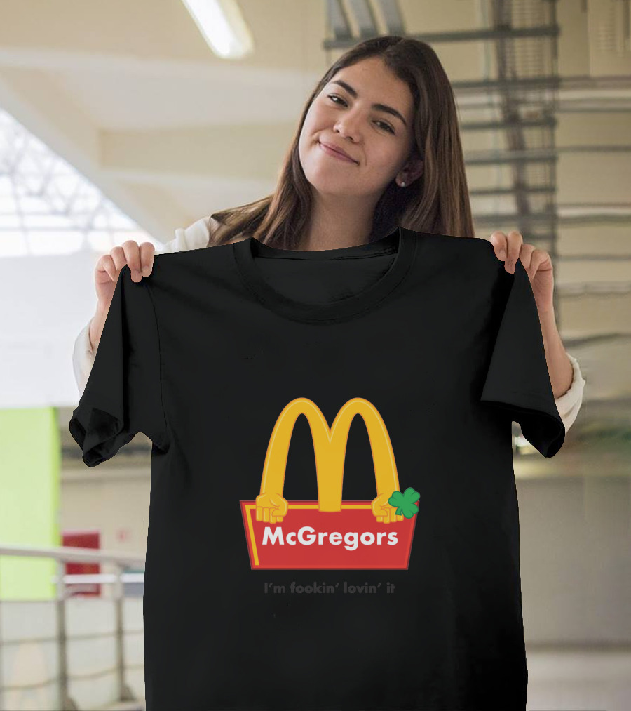 McGregors I'm Fookin' Lovin' It Shamrock Arch T-Shirt