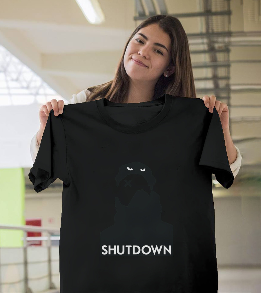 Shutdown Skepta Silhouette Logo Skepta Merch T-Shirt