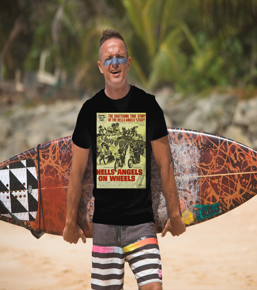 Now The Shattering True Story Of The Hells Angels Of Northern California Hells Angels On Wheels T-Shirt