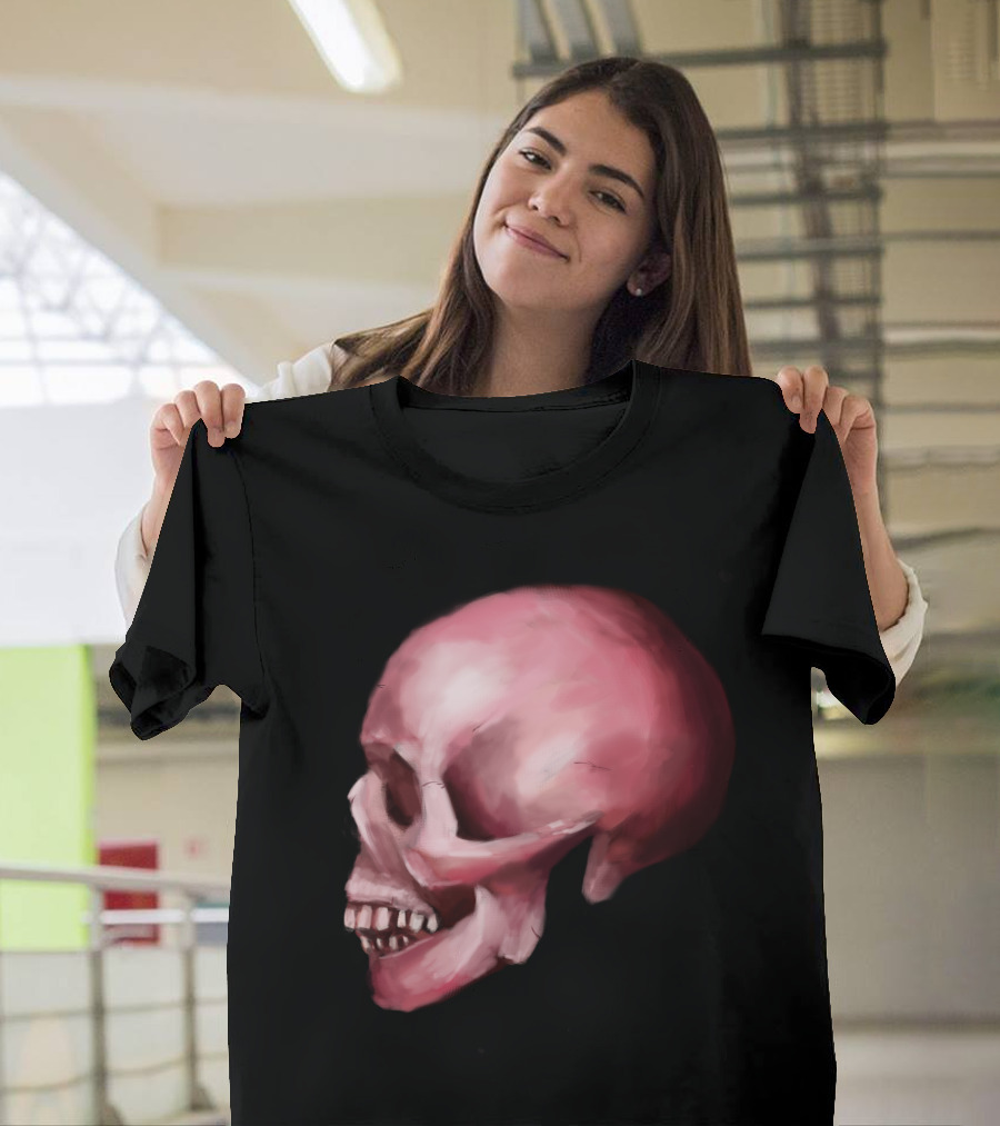 Pink Skull Concept Digital T-Shirt