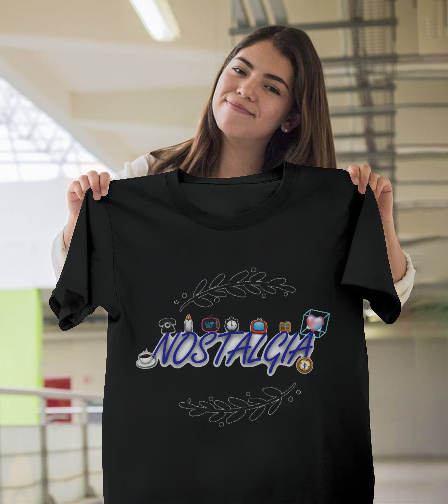 Nostalgia Retro Icons and Symbols T-Shirt