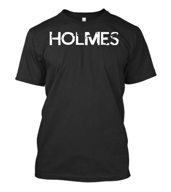 Holmes Sherlock Holmes Text T-Shirt