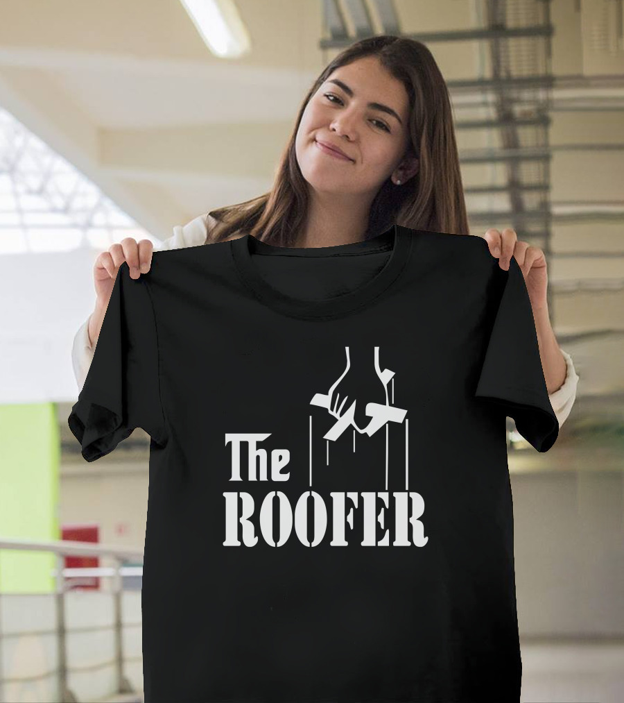 The Roofer Puppet Hand Symbol String T-Shirt