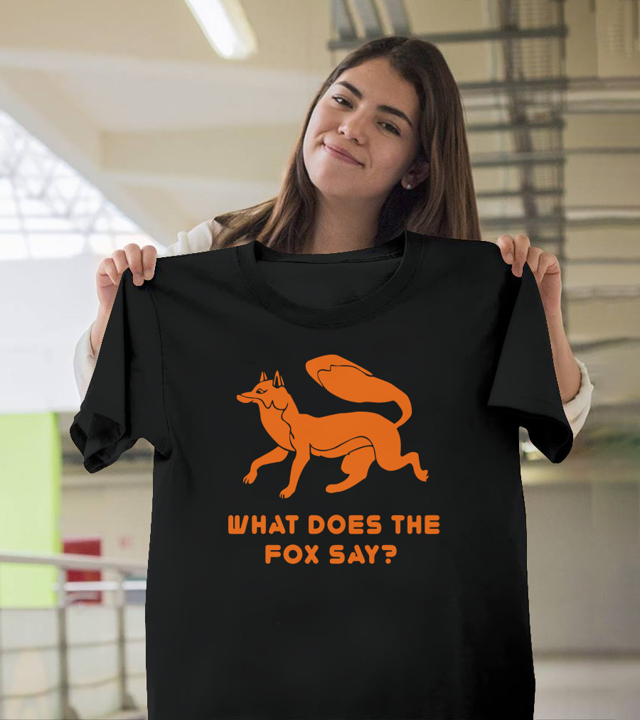 What Does The Fox Say Orange Fox T-Shirt