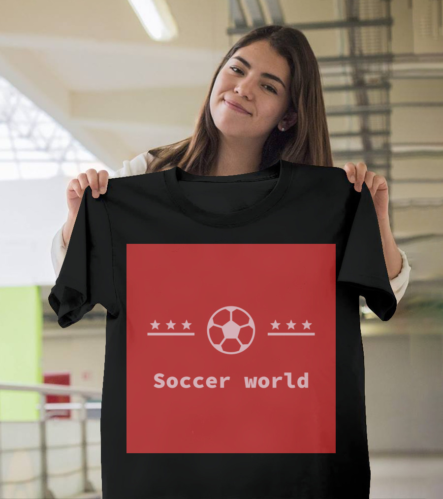 Soccer World Stars Ball T-Shirt