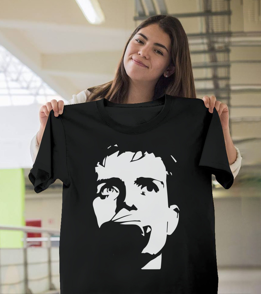 Ian Curtis Joy Division Face Silhouette Monochrome T-Shirt