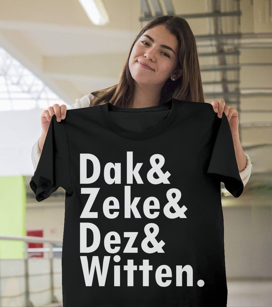 Dak Zeke Dez Witten Football Legends T-Shirt