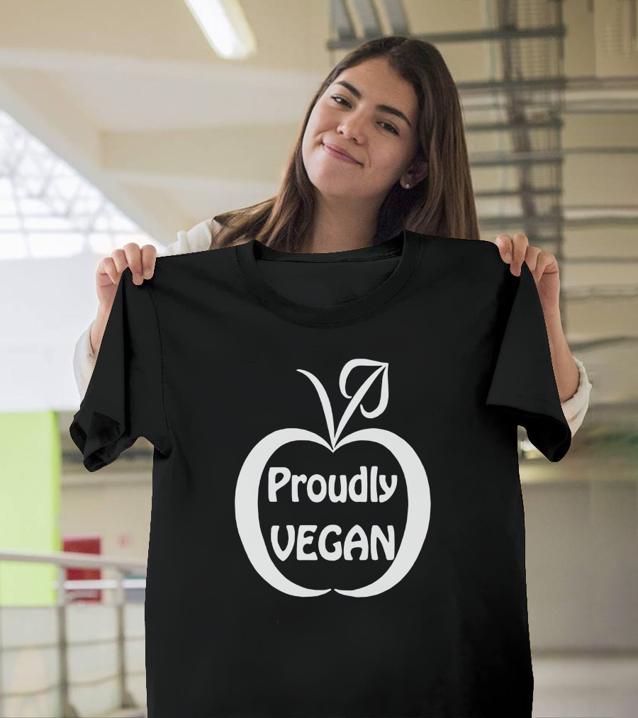 Proudly Vegan Apple T-Shirt
