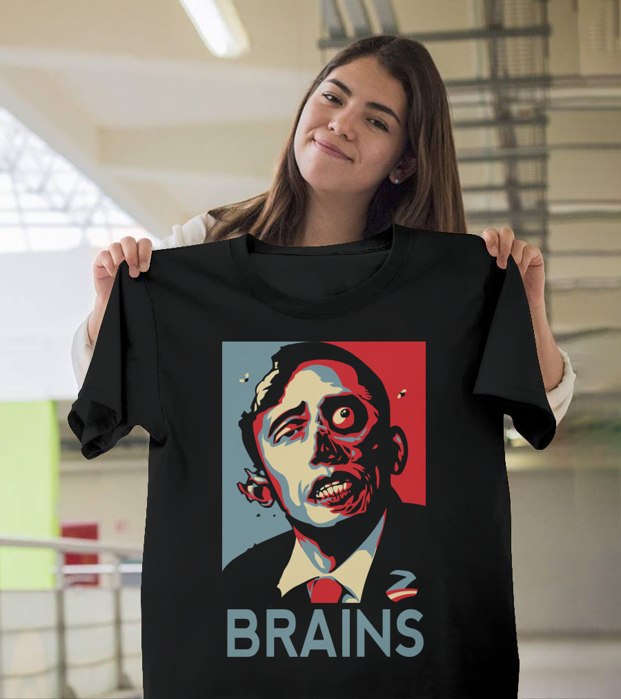 Zombama Brains T-Shirt