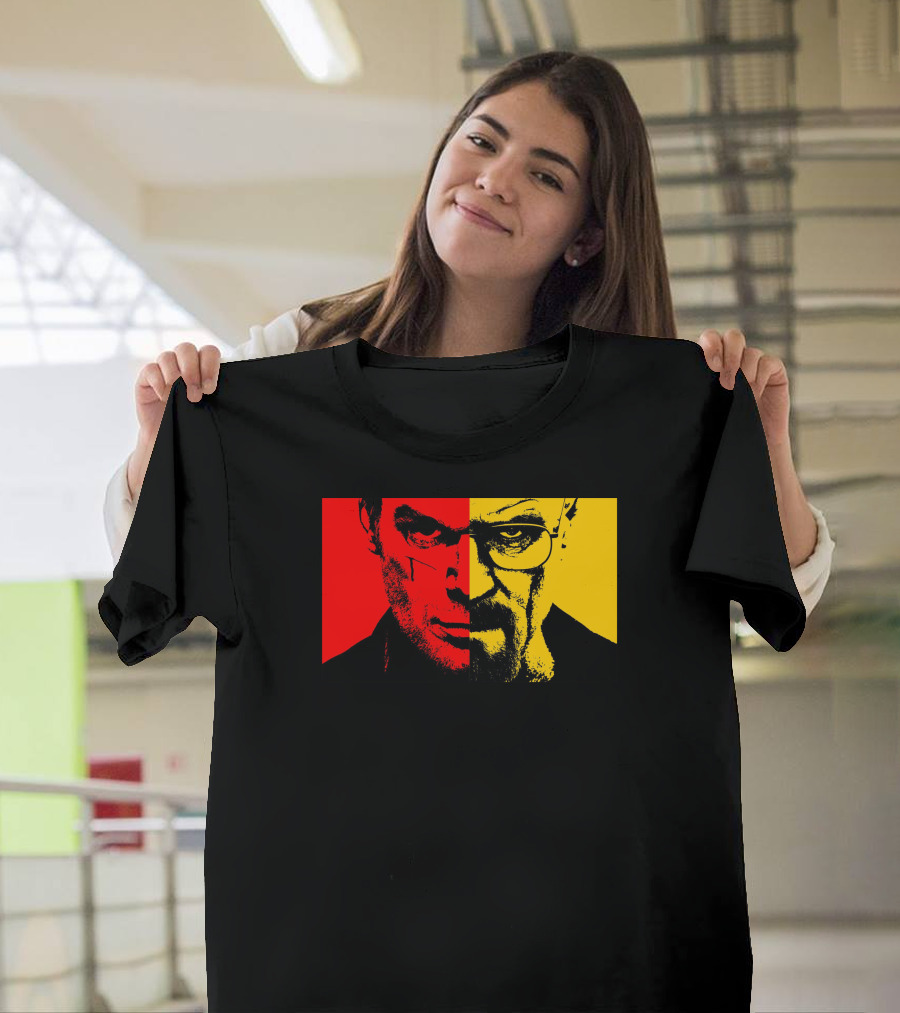 Heisenberg Dexter Breaking Bad Showdown T-Shirt