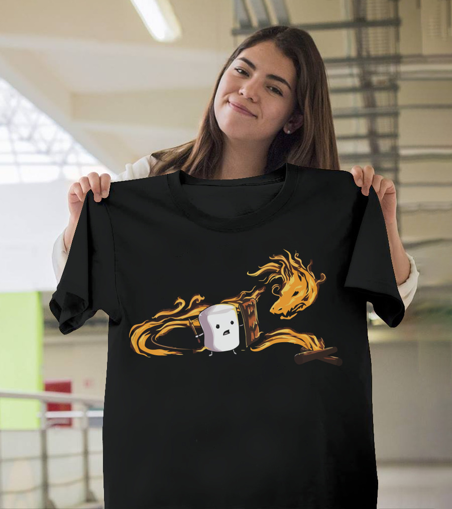 Melting S'mores Dragon Chase T-Shirt