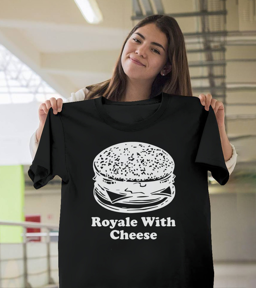 Royale With Cheese Pulp Fiction Burger T-Shirt
