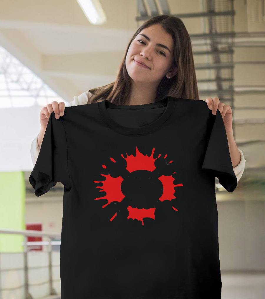 Cute Pirate Skull Splash T-Shirt