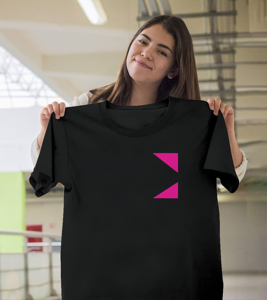 Splatoon Zink Layered Ls Zink Icon Pink Arrows T-Shirt
