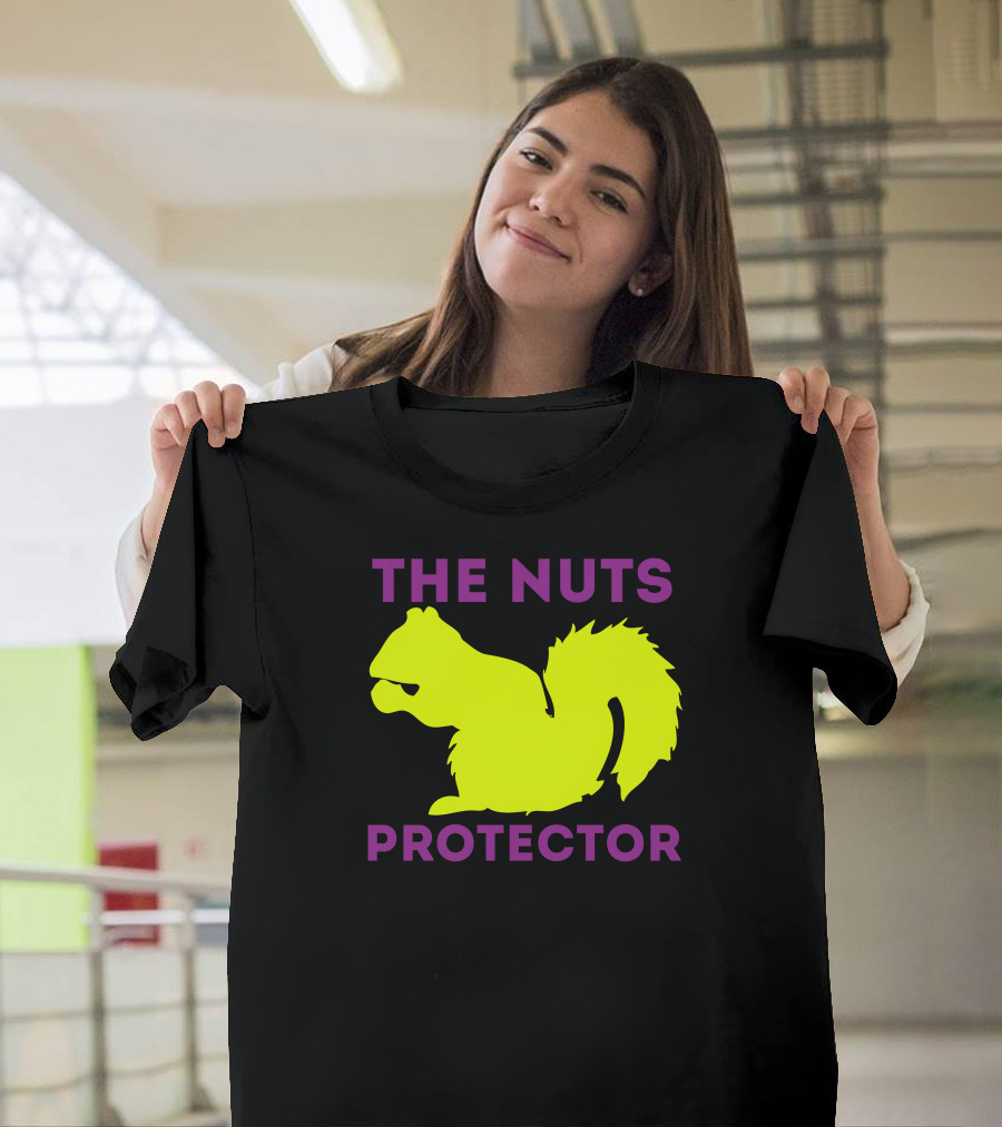 THE NUTS PROTECTOR SQUIRREL T-Shirt