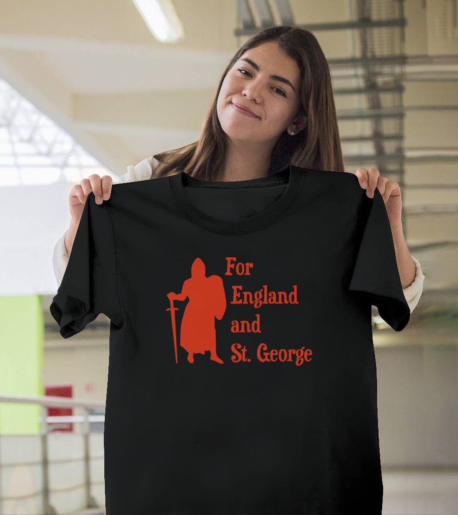 For England And St. George Knight T-Shirt