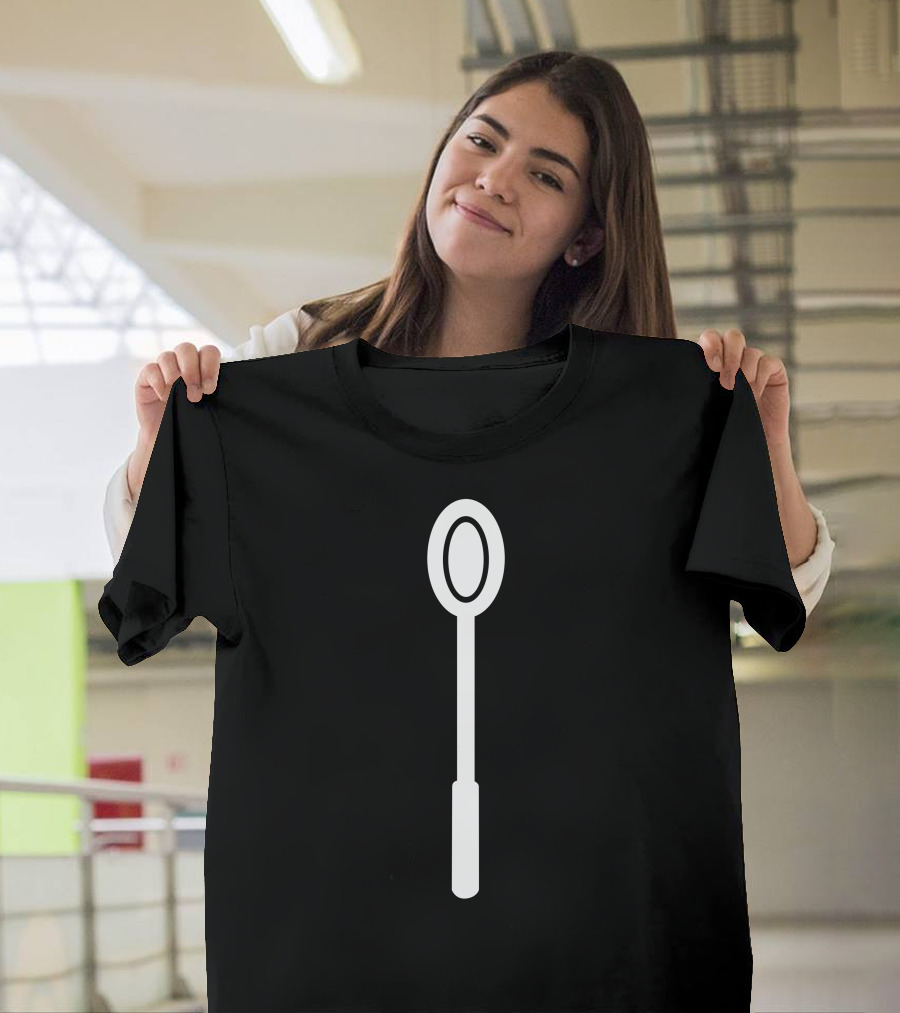 Big Spoon Minimalist White T-Shirt