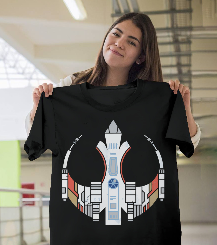 Rebel Starship Emblem Fusion T-Shirt