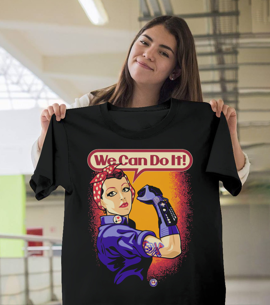We Can Do It Gamer Rosie Thegamer T-Shirt