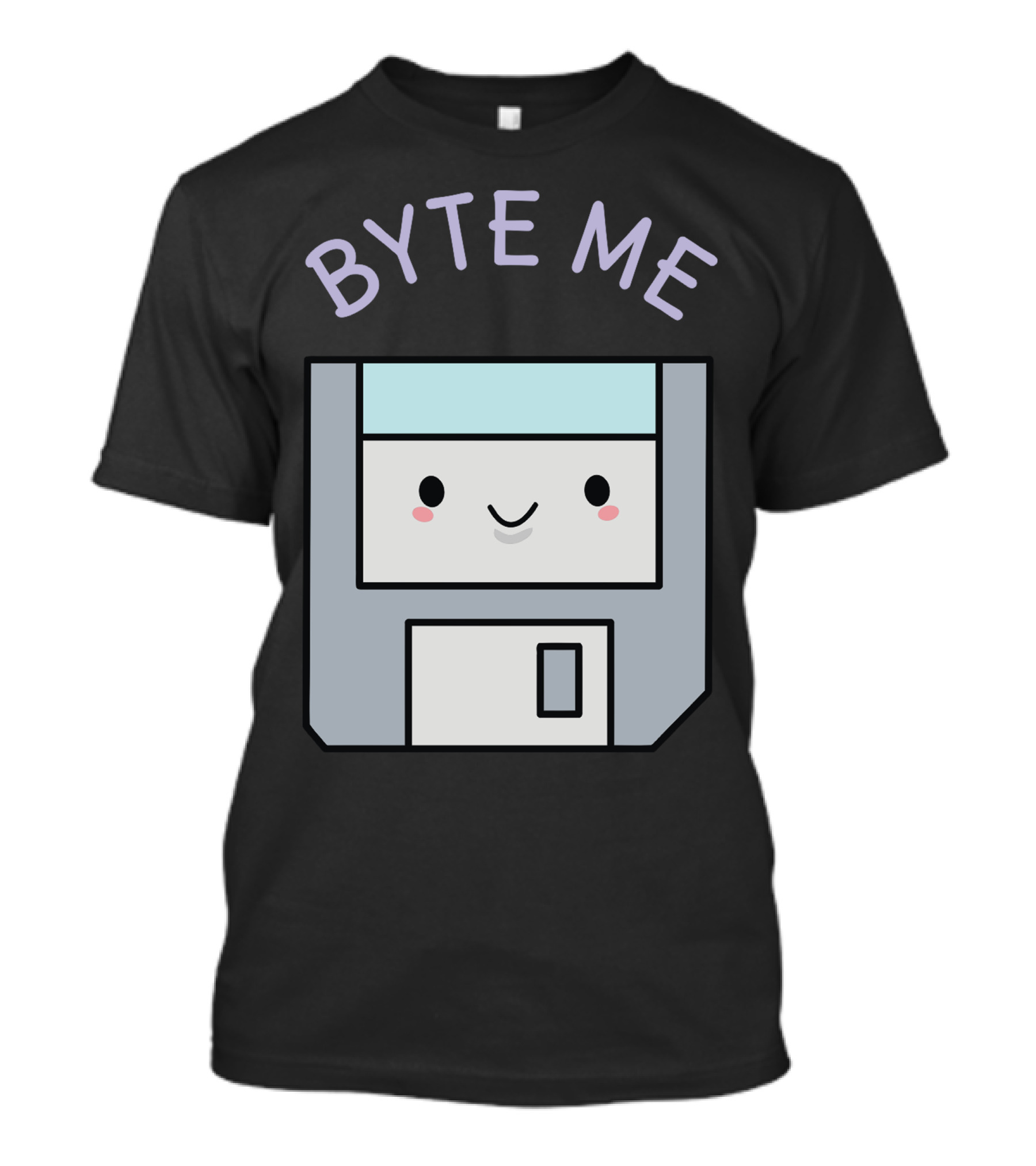 BYTE ME Cute Floppy Disk T-Shirt