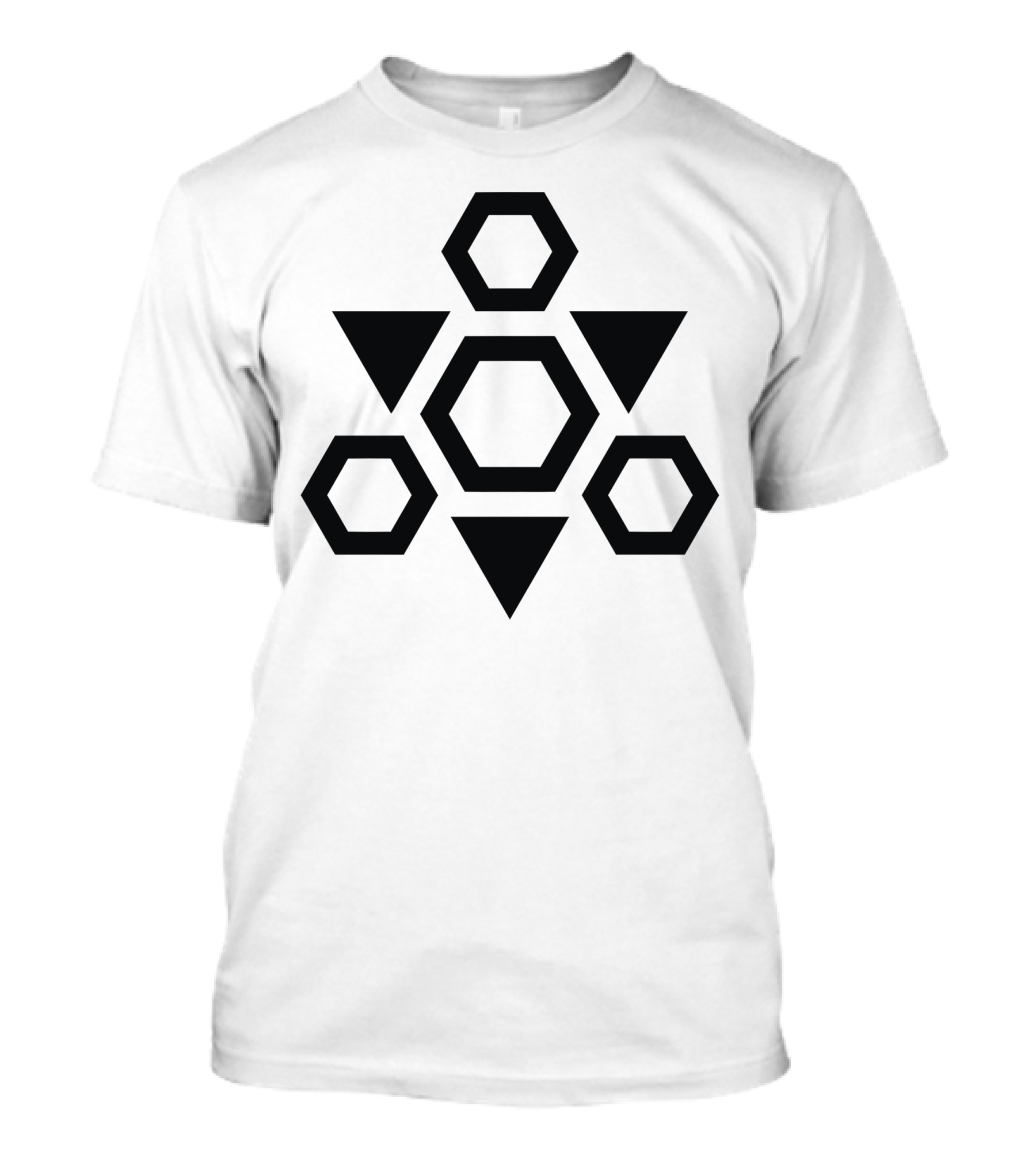 Cybertron Hexagon And Triangle Symbol T-Shirt