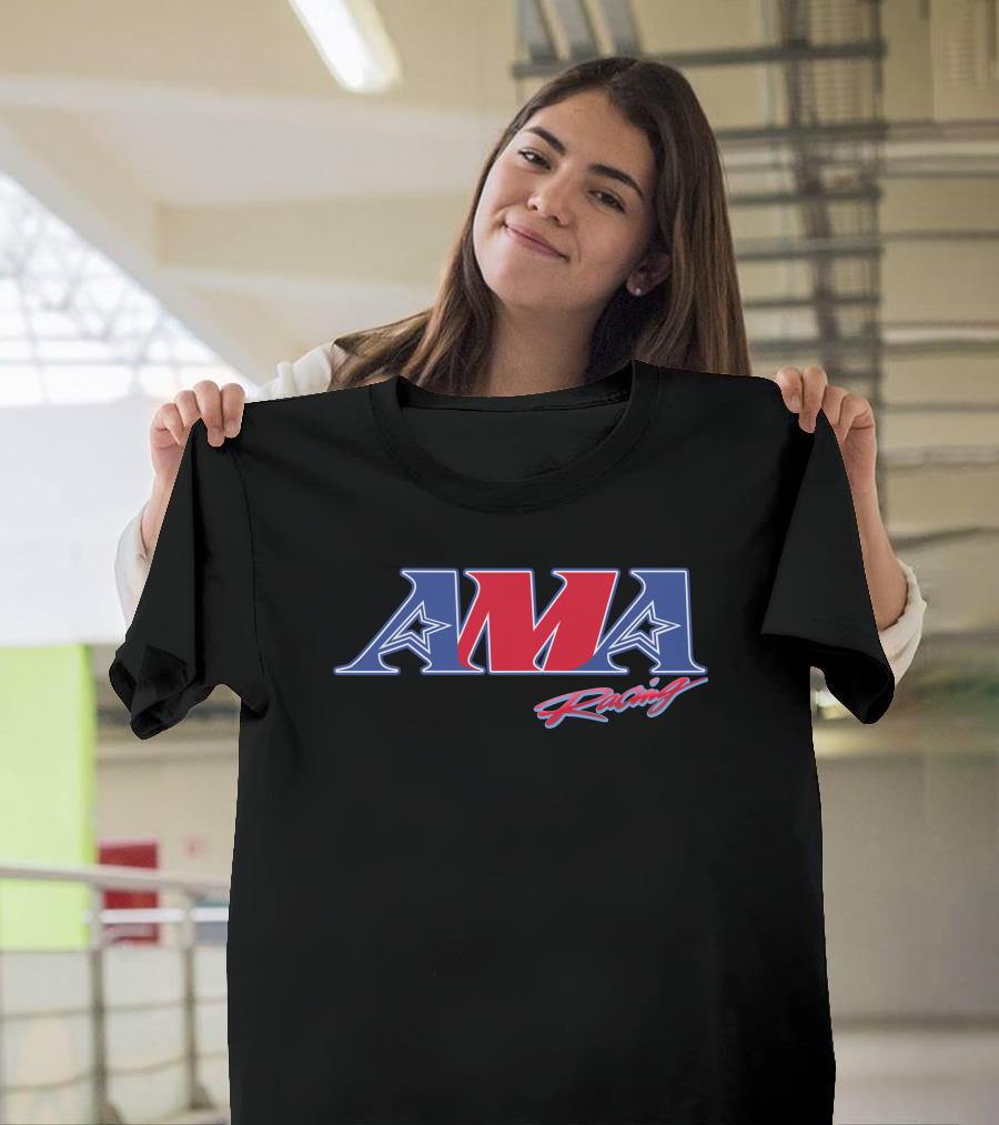 AMA Racing Patriotic Stars T-Shirt