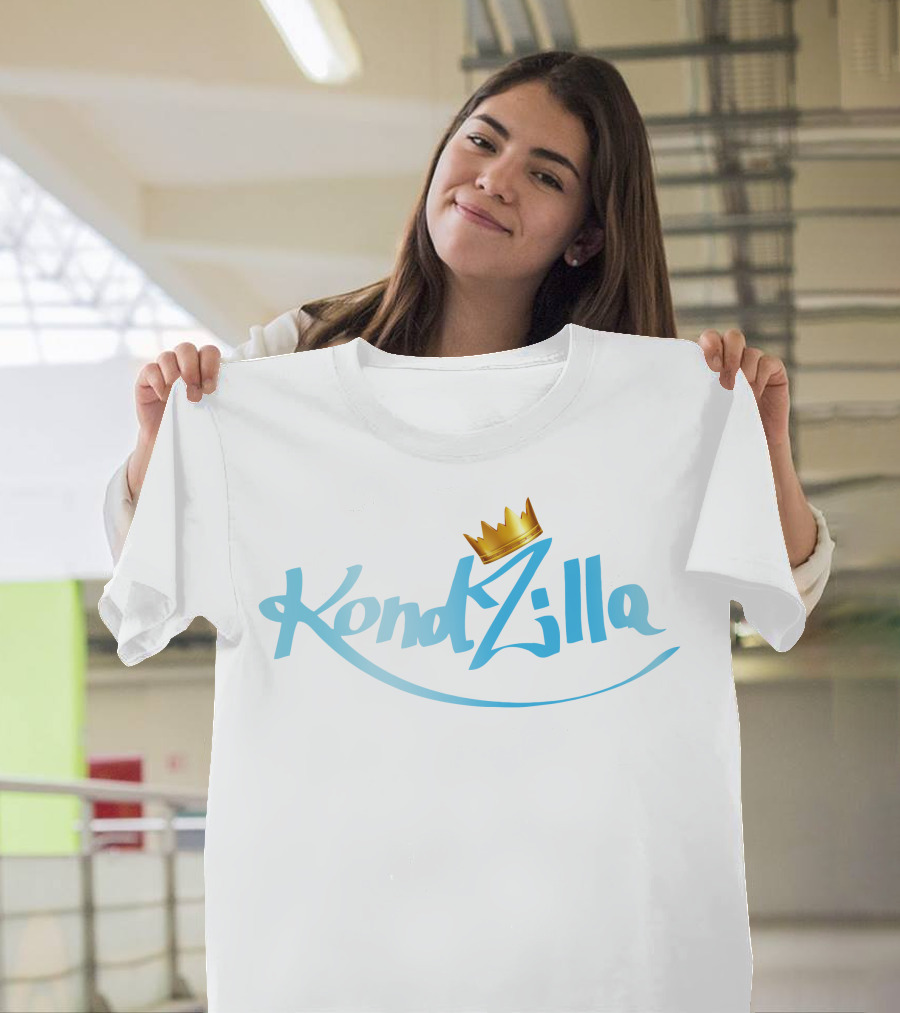 KondZilla Blue Script Crown T-Shirt