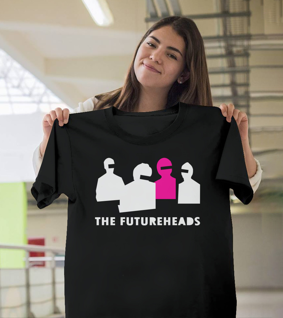The Futureheads Silhouette Design with Pink Figure T-Shirt