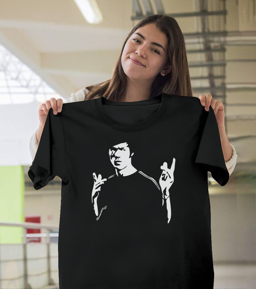 Bruce Lee Iconic Martial Arts Pose T-Shirt