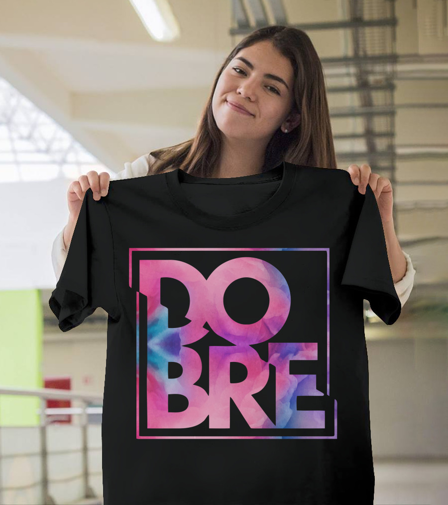 Dobre Brothers Watercolor Bold Lettering T-Shirt