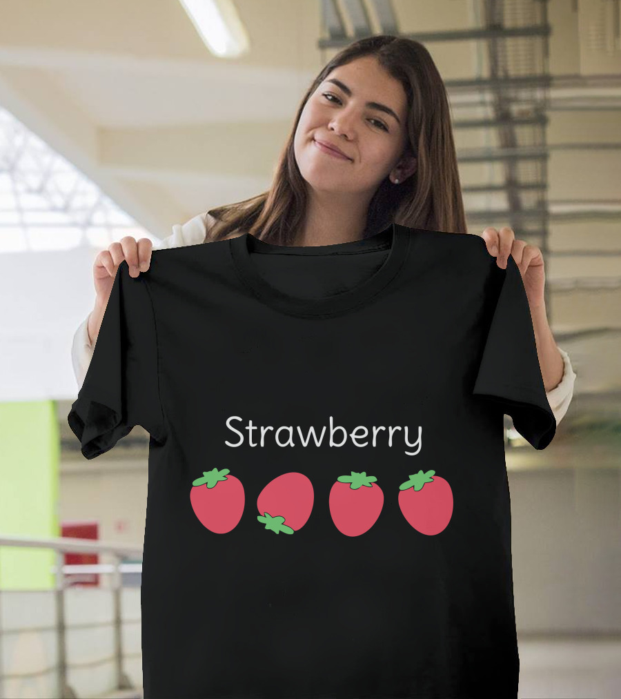 Strawberry Kawaii Cute Fruit T-Shirt