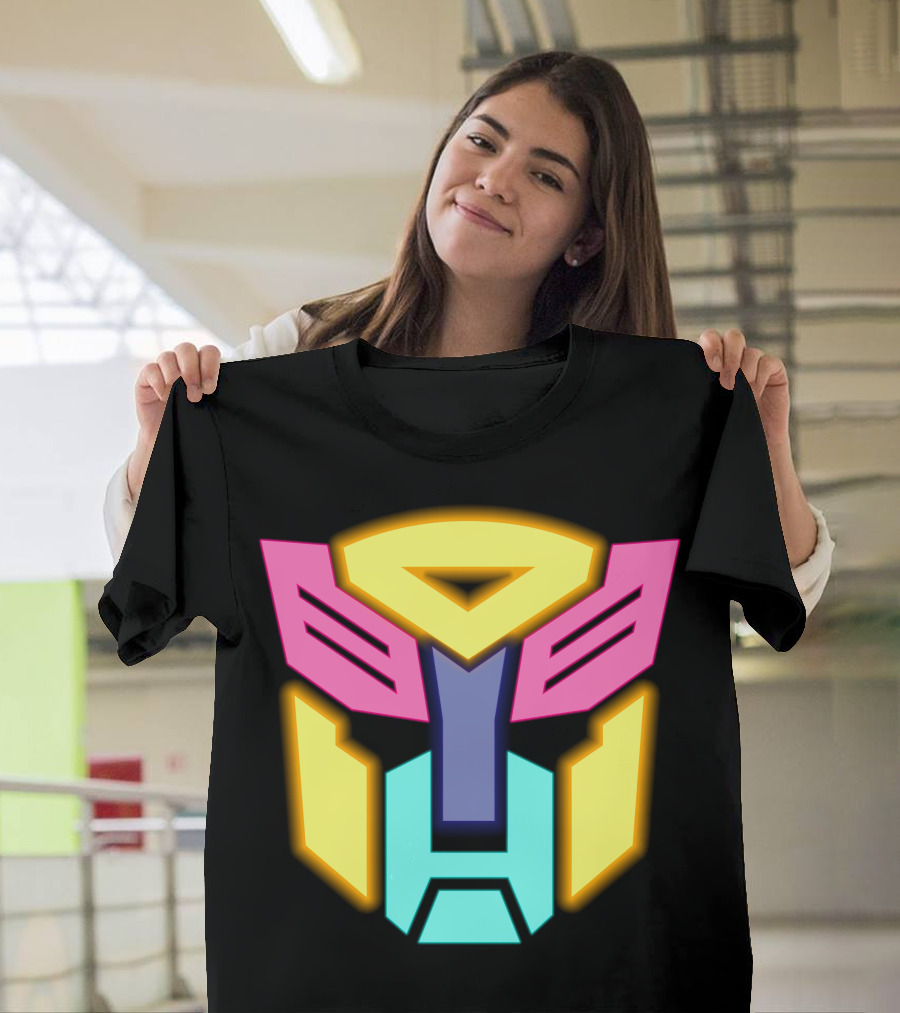Transformers Neon Autobot T-Shirt
