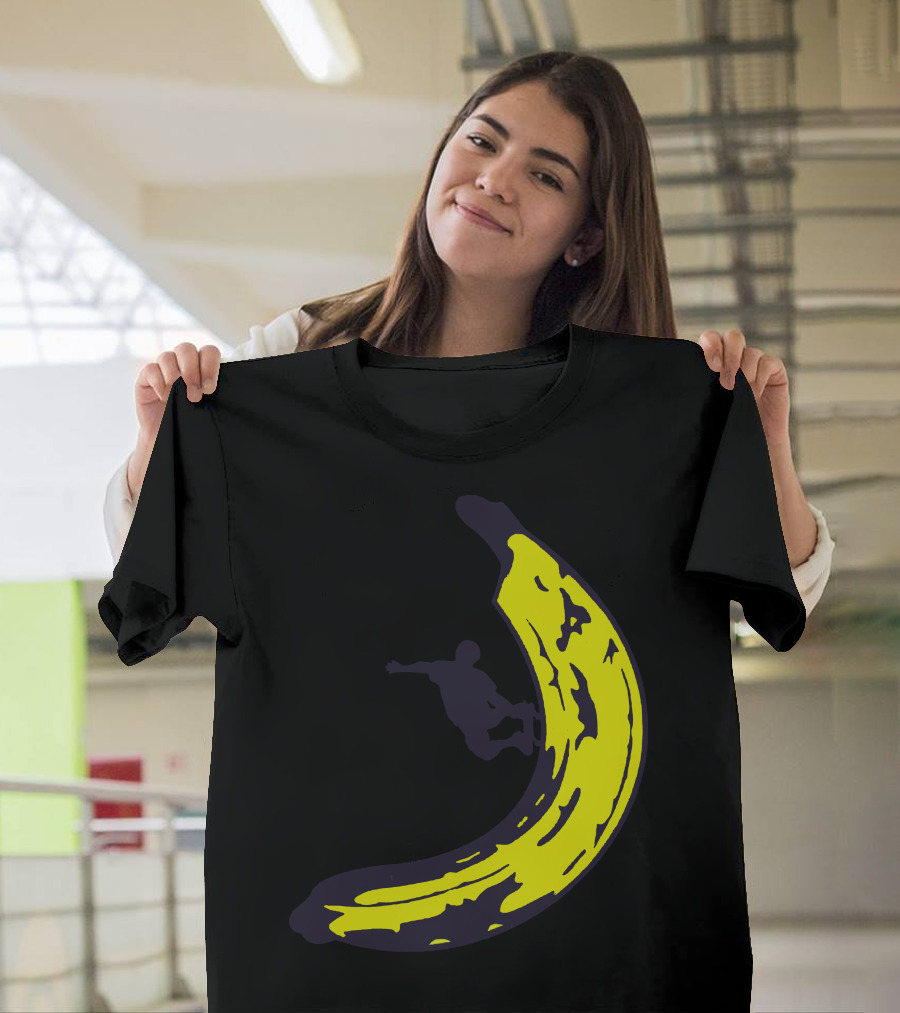 Banana Skateboard Trick T-Shirt