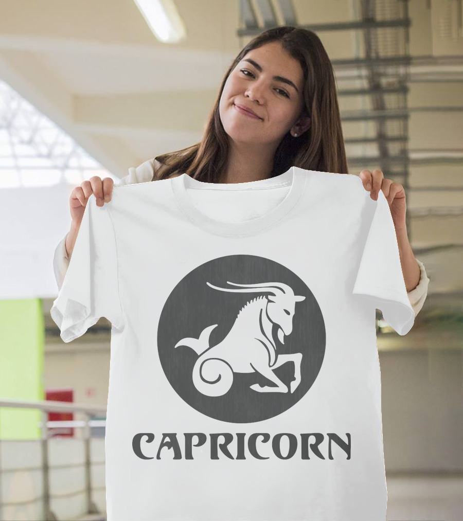 Capricorn Zodiac Sign Goat T-Shirt