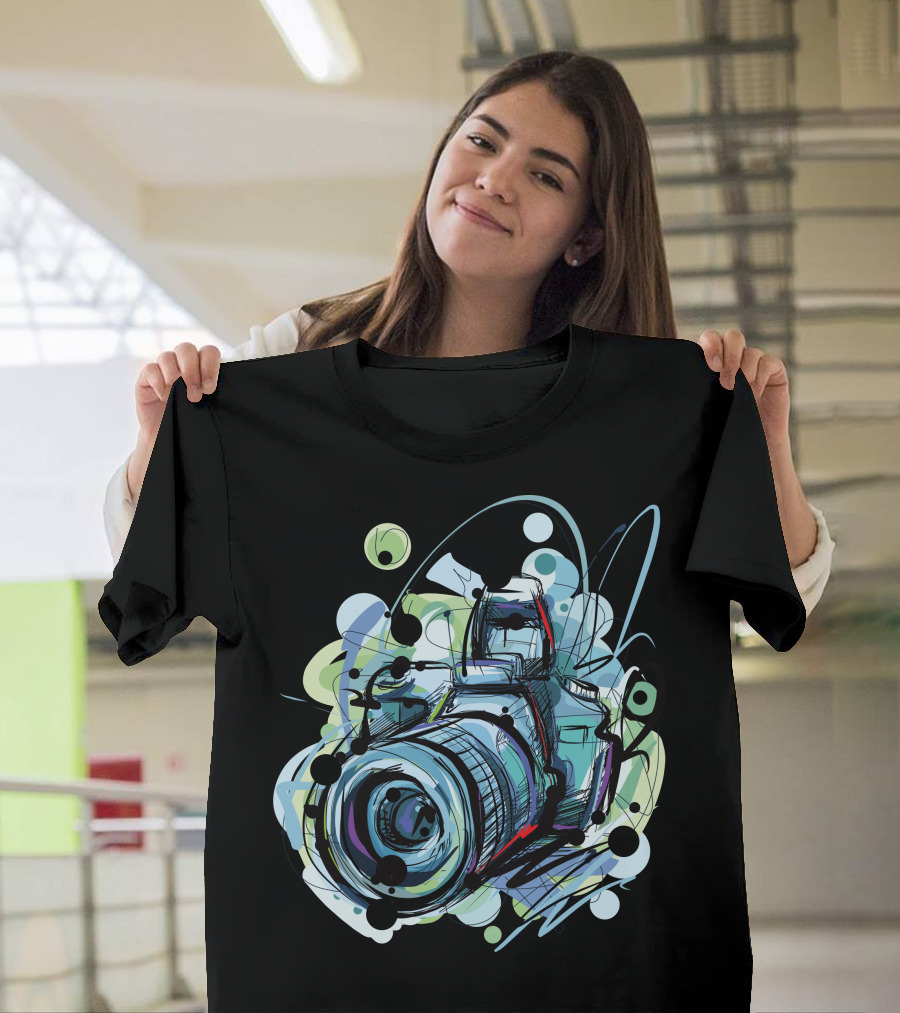 Digieye Camera Abstract T-Shirt