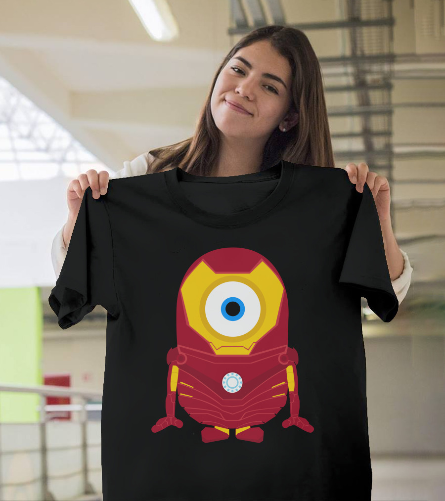 Minion Iron Man Costume T-Shirt
