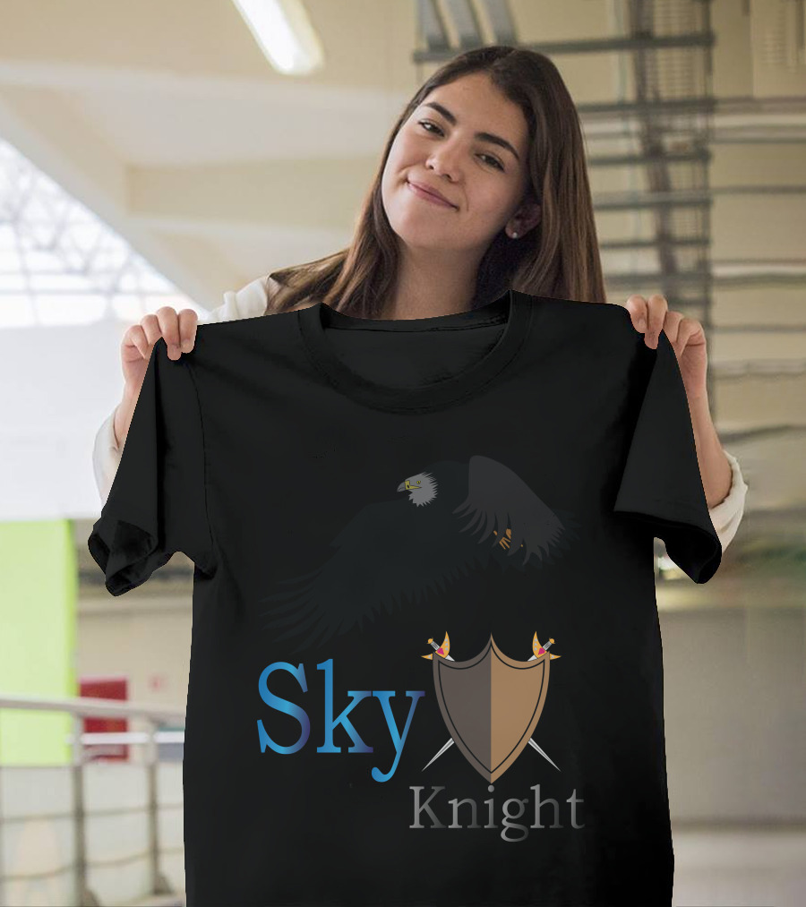 Sky Knight Eagle and Shield T-Shirt