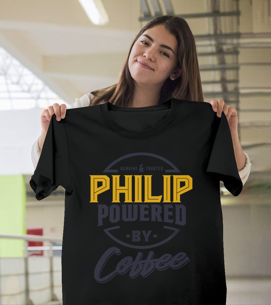 PHILIP Powered By Coffee T-Shirt