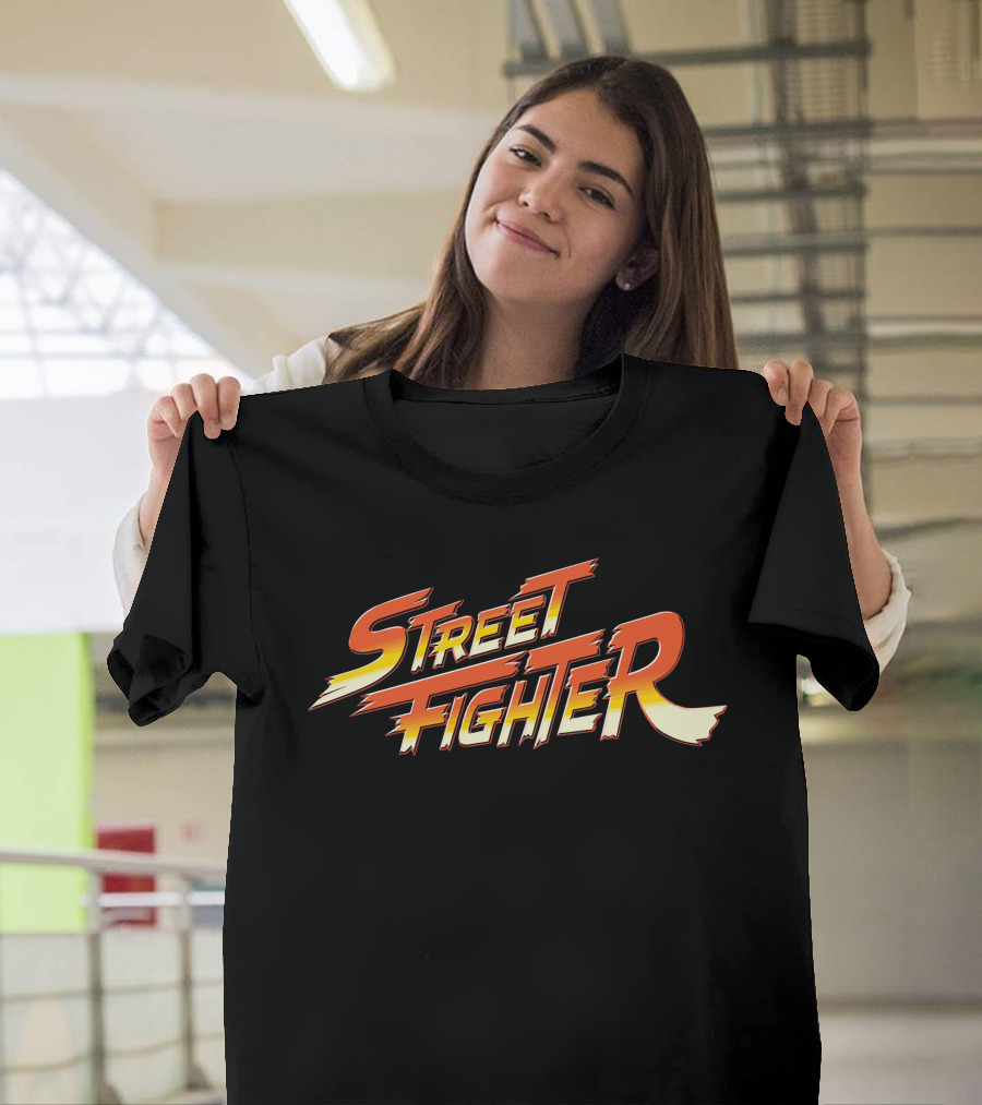 Street Fighter Retro Video Game T-Shirt