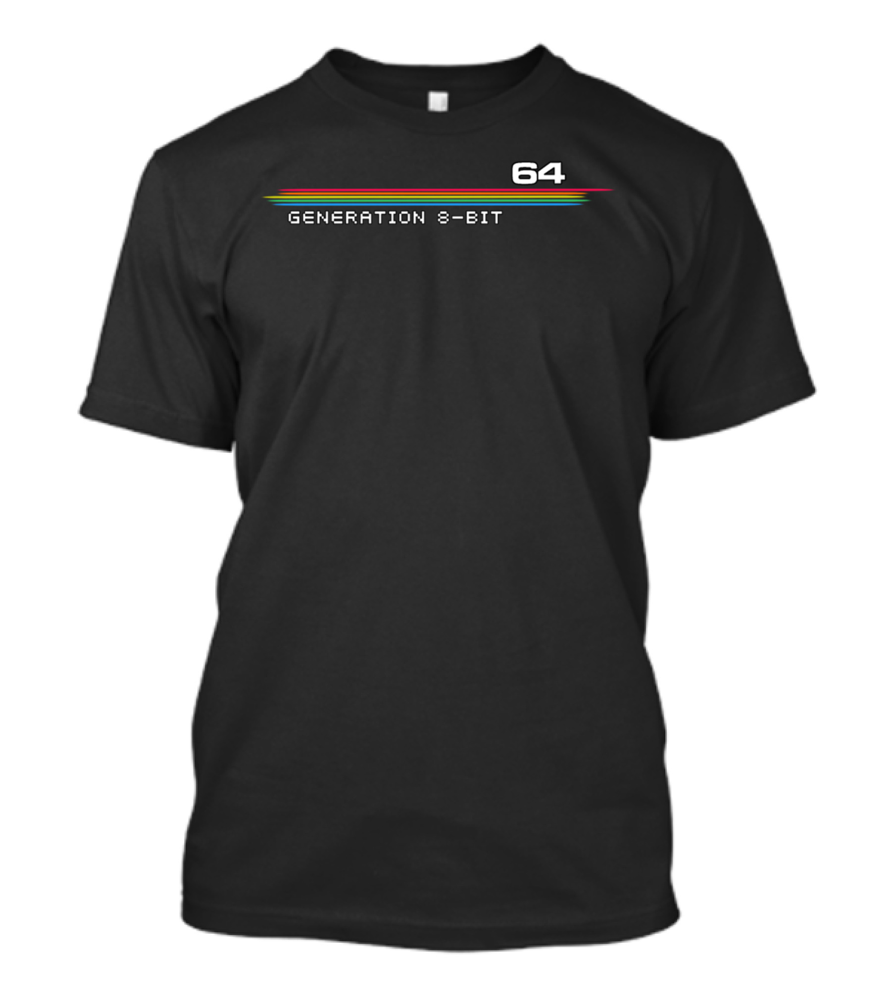 64 Generation 8-Bit Vintage Retro Gaming T-Shirt