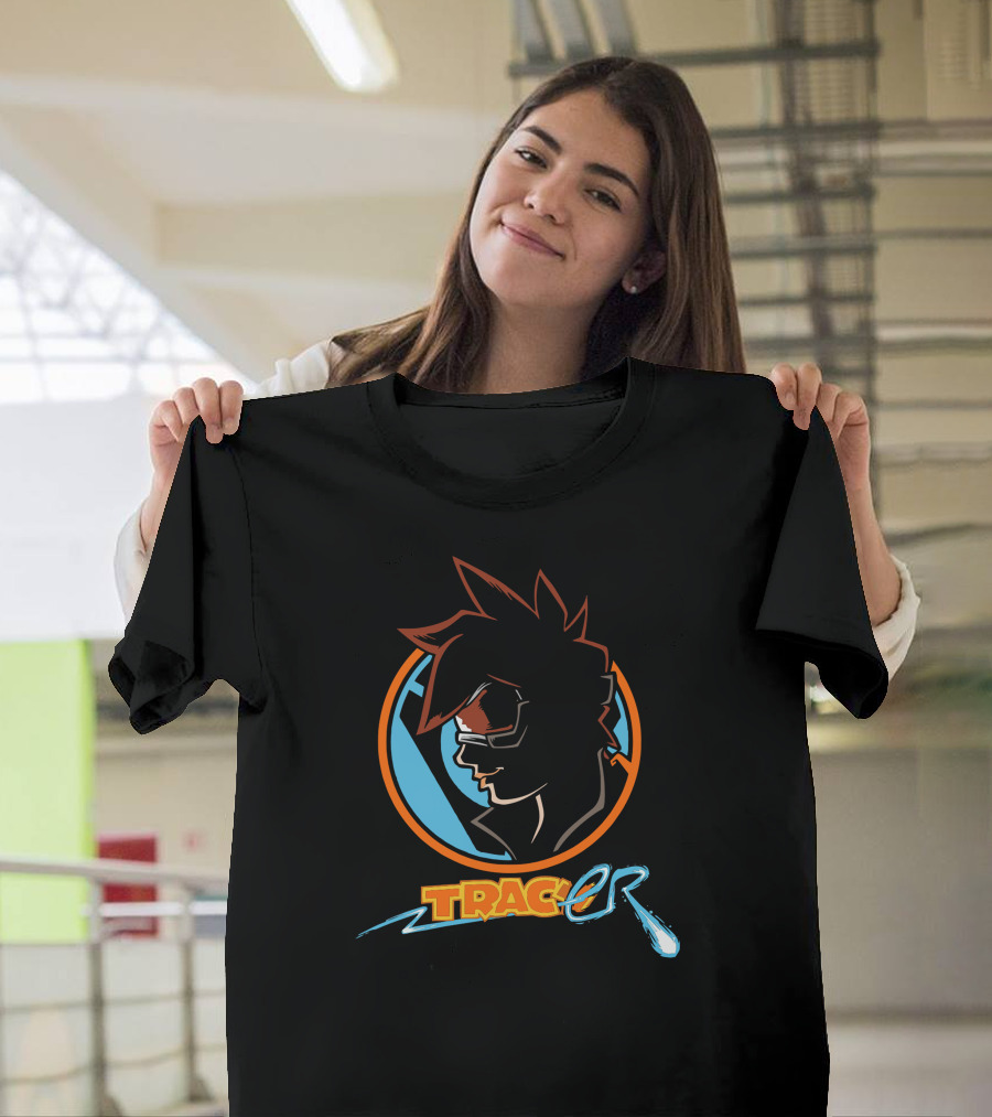 Tracer Heroic Profile Badge T-Shirt