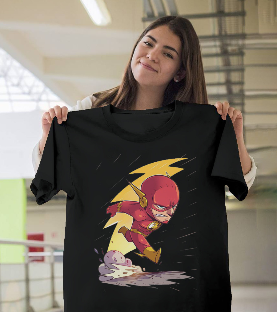 The Flash Lightning Speed Iconic Superhero T-Shirt