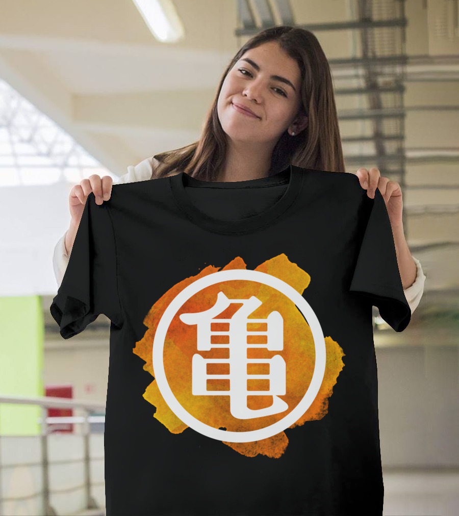 Goku Watercolor Kanji T-Shirt