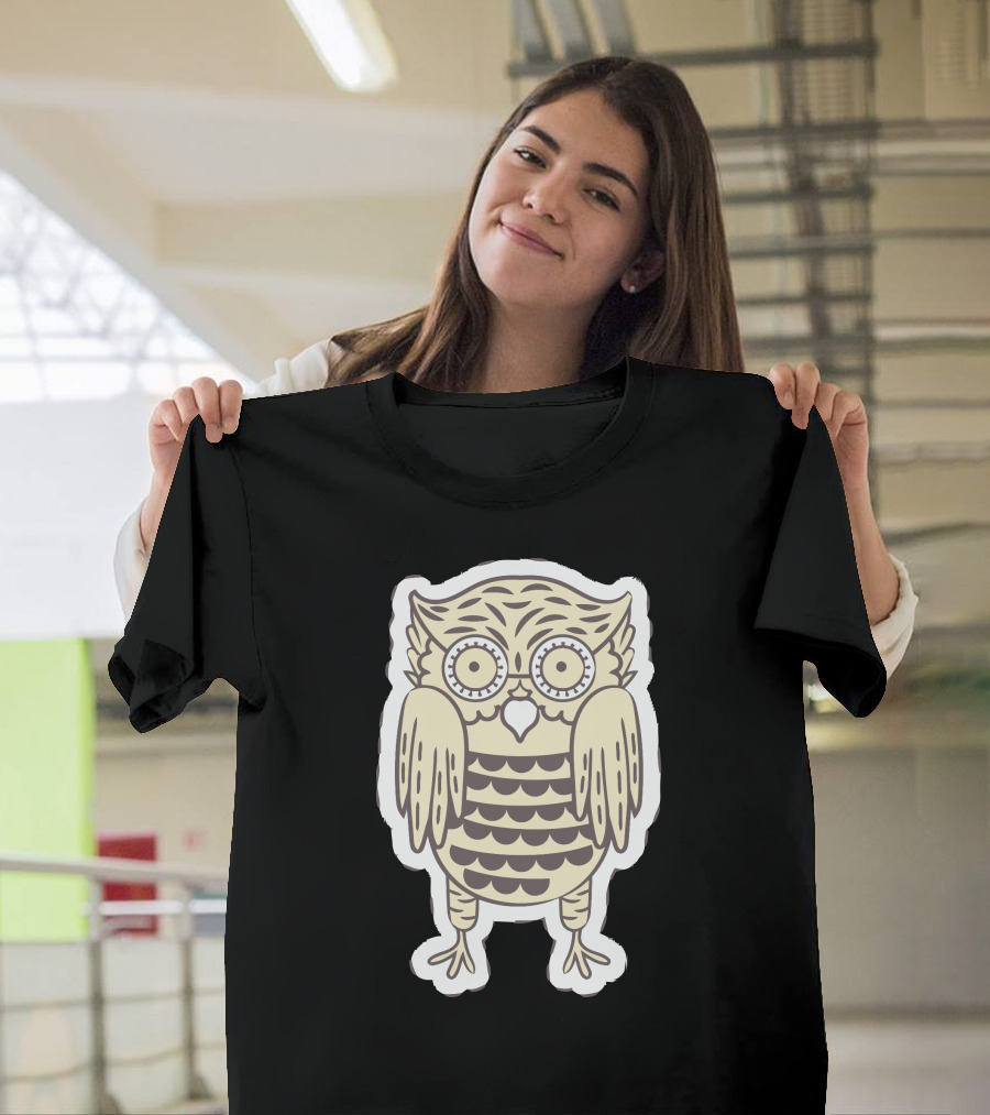 Owlll Cartoon Owl T-Shirt