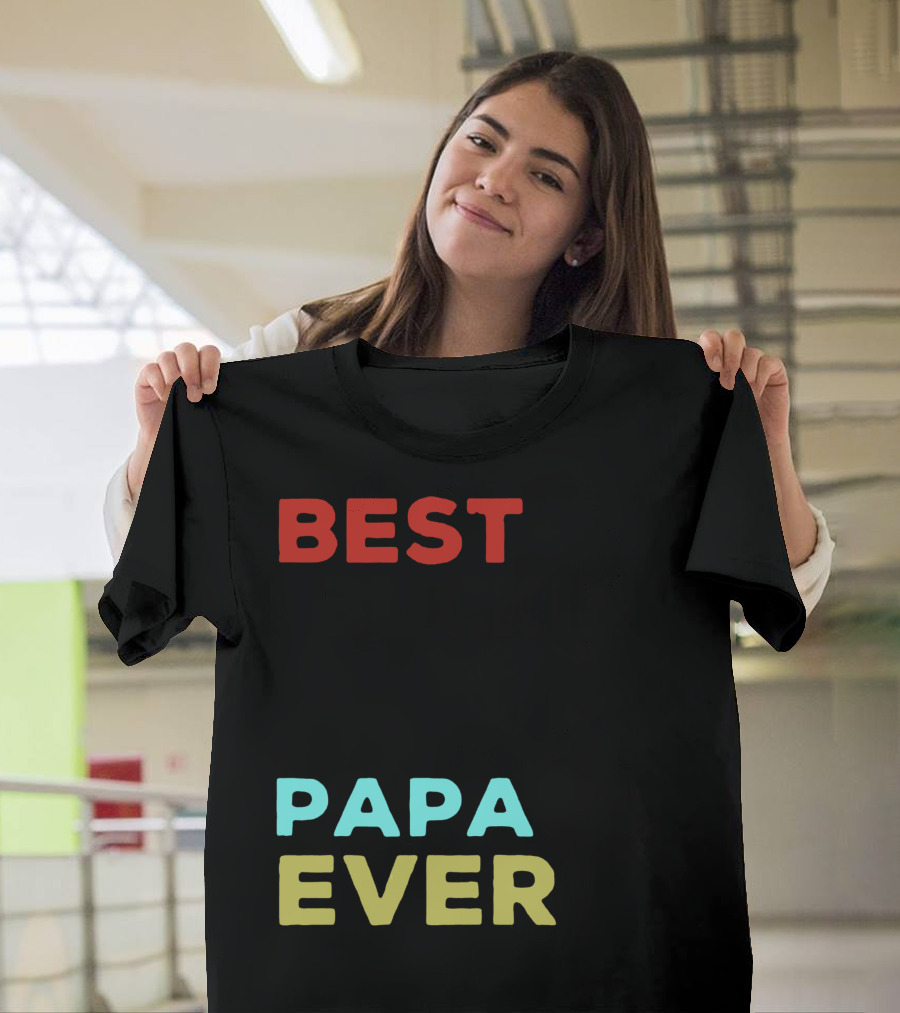 Best Buckin Papa Ever Deer T-Shirt