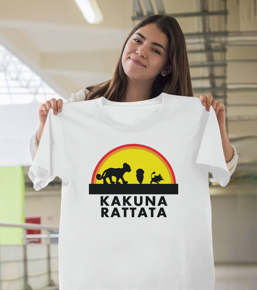 Kakuna Rattata Sunset Silhouette Mashup T-Shirt