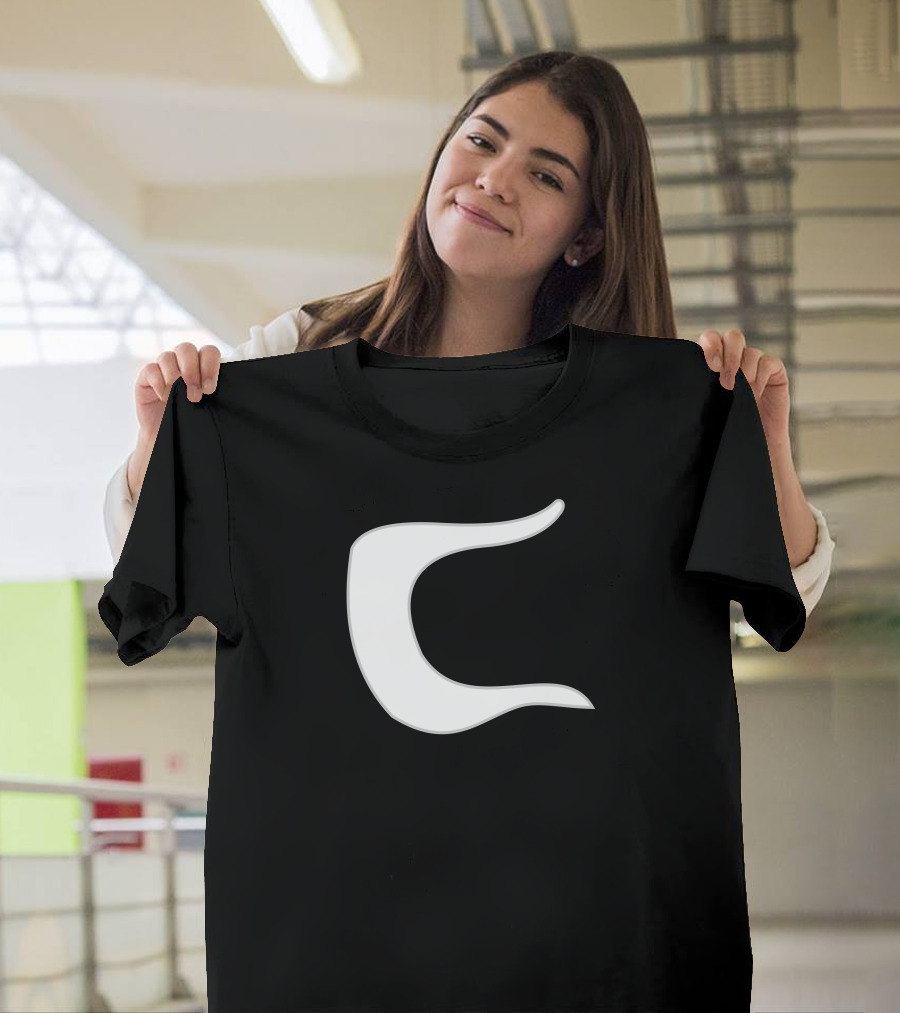 S Coon Symbol Iconic White Emblem T-Shirt