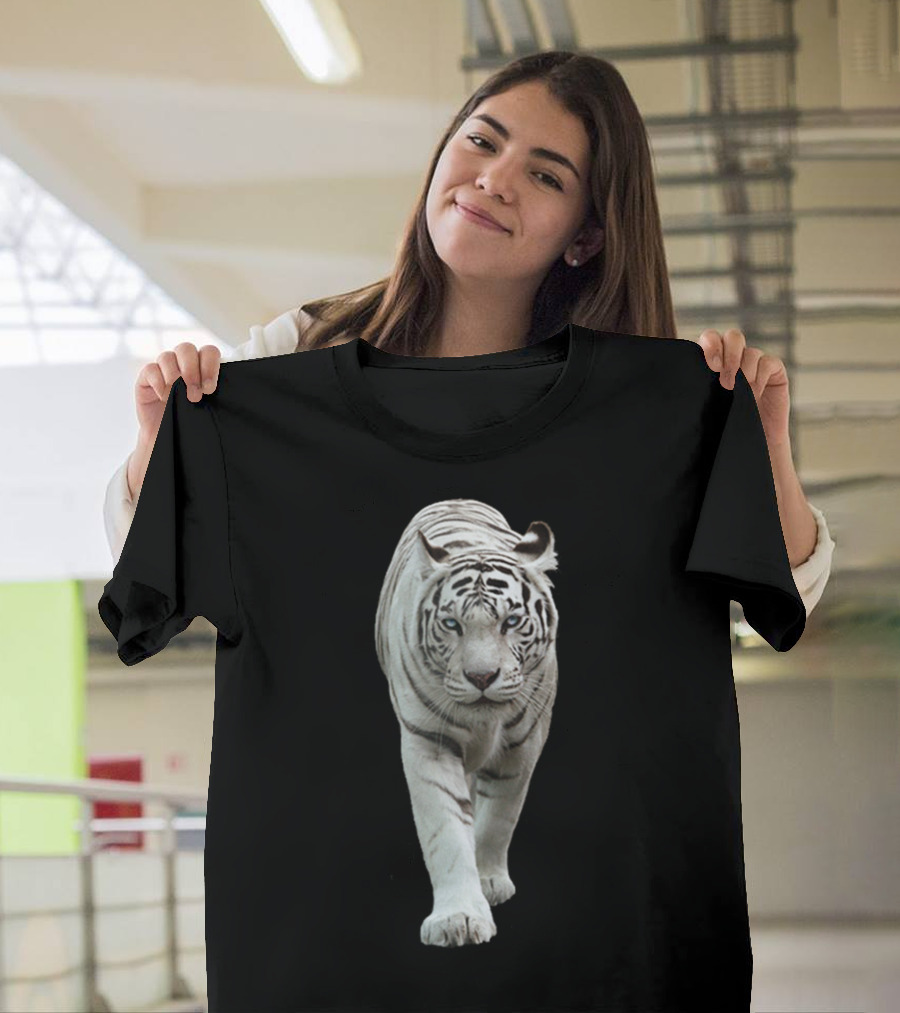 White Tiger Regal Walk T-Shirt