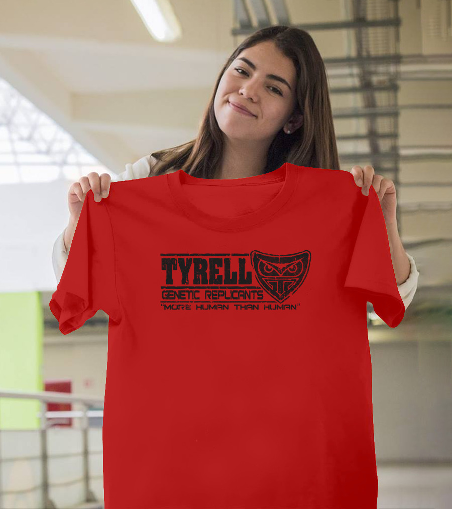 Tyrell Genetic Replicants More Human Than Human Owl T-Shirt